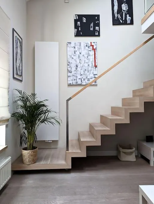 Apartament Dwupoziomowy Apartament Na Kazimierzu Kraków Polska